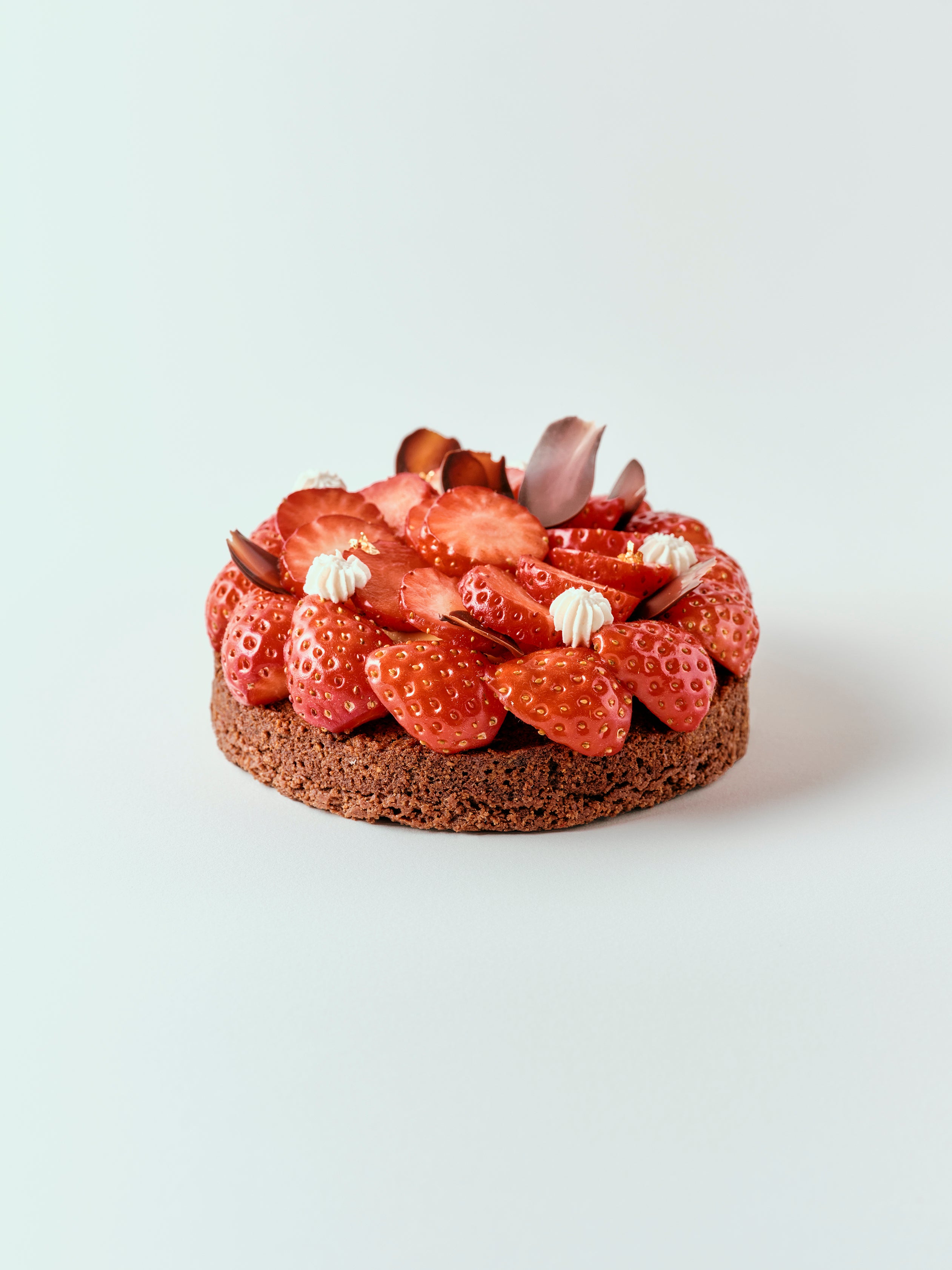 【店舗受取】期間限定｜3日前予約｜La Saison ラ・セゾン 国産苺とショコラのタルト 4号